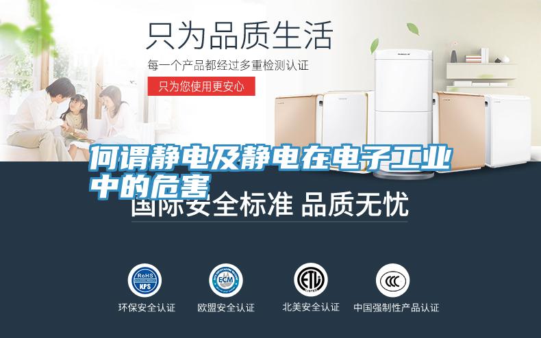 何謂靜電及靜電在電子工業(yè)中的危害